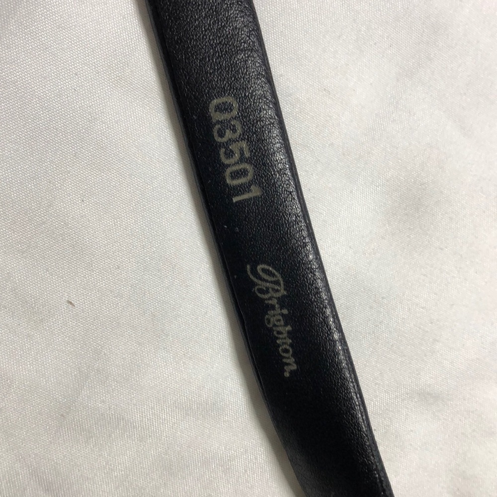 Brighton leather beaded belt M/L size 32 - Picture 4 of 6